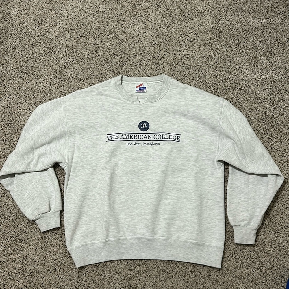 Vintage Jerzees The American College Sweatshirt